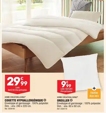 Couette Hypoallergenique