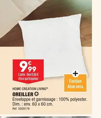 ALDI Oreiller offre