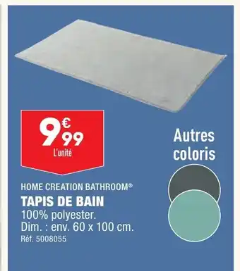 ALDI Tapis De Bain offre
