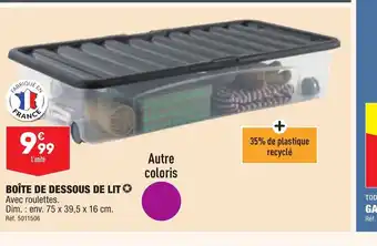 ALDI Boite De Dessous De Lit offre