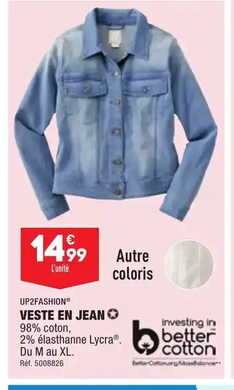 ALDI Veste En Jean offre