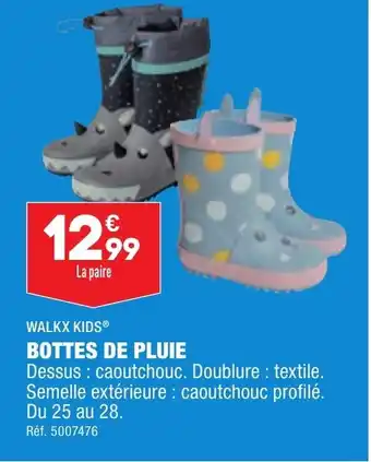 ALDI Bottes De Pluie offre