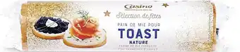 PAIN DE MIE POUR TOAST NATURE