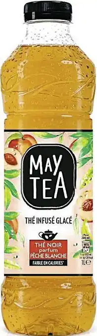 THÉ INFUSÉ GLACÉ PARFUM PÊCHE BLANCHE
