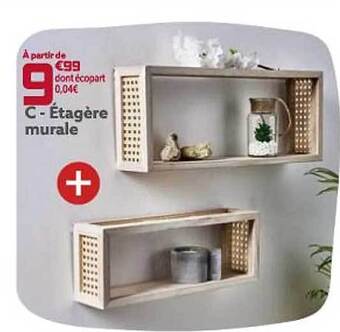 Gifi Étagère murale offre