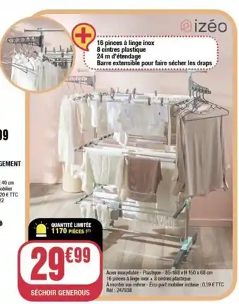 La Foir'Fouille Sechoir generous offre