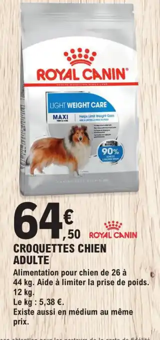 E.Leclerc Croquettes Chien Adulte offre