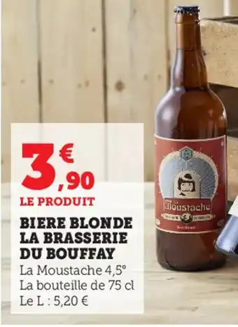 Super U Biere Blonde La Brasserie Du Bouffay offre