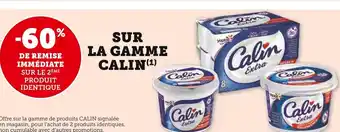 Super U Sur La Gamme Calin offre