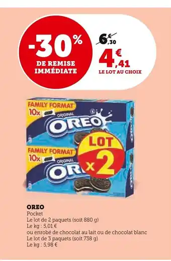 Super U Oreo offre