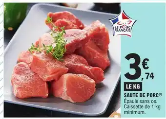 E.Leclerc Sauté de porc offre