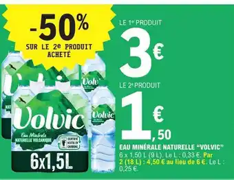 E.Leclerc Eau minérale naturelle offre