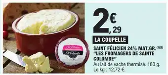 E.Leclerc Saint félicien 24% mat. gr. offre