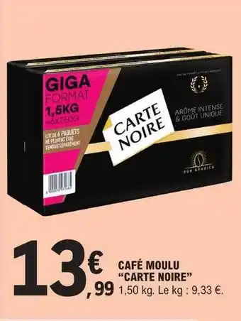 E.Leclerc Café moulu offre