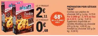 E.Leclerc Préparation pour gâteaux offre