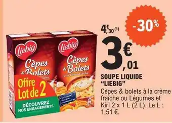 E.Leclerc Soupe liquide offre