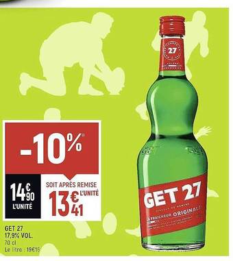 Spar Get 27 17.9% vol. offre