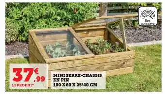 U Express Mini serrechassis en pin offre