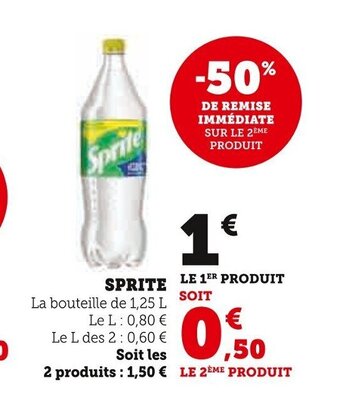 Super U Sprite offre