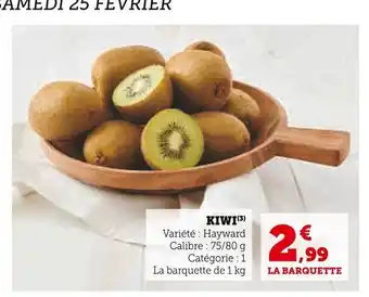 Super U Kiwi offre