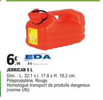 E.Leclerc Jerrican 5 L offre