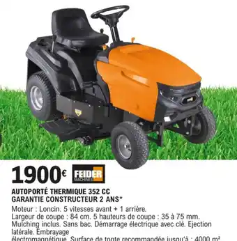 E.Leclerc Autoporté Thermique 352 CC Garantie Constructeur 2 Ans offre