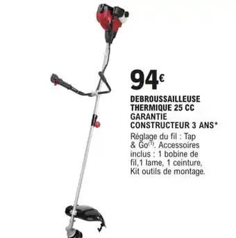 Debroussailleuse Thermique 25 CC