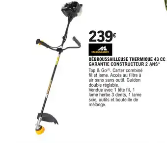 Débroussailleuse Thermique 43 CC