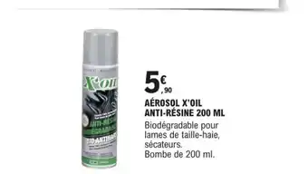 Aérosol X'Oil Anti-Résine 200 ML
