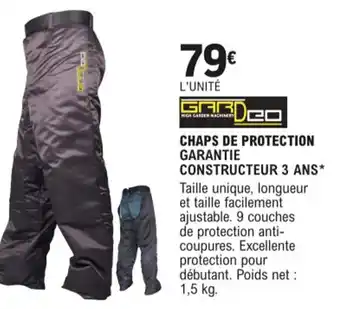 E.Leclerc Chaps De Protection offre