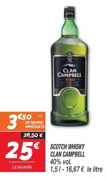 Scotch Whisky Clan Campbell