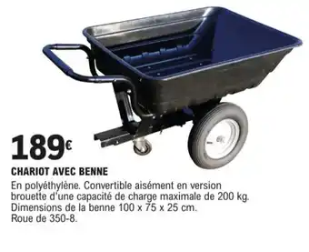 E.Leclerc Chariot Avec Benne offre