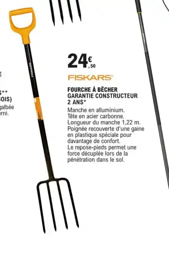 E.Leclerc Fourche à bêcher offre