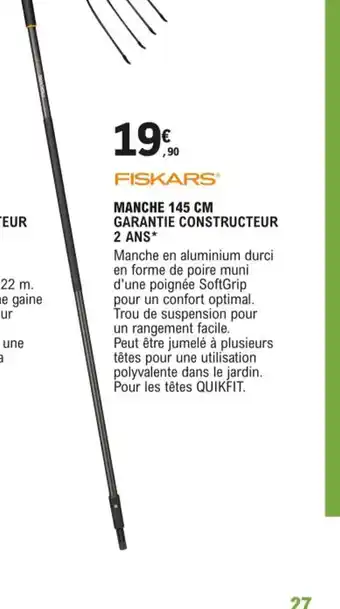 Manche 145cm