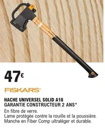 E.Leclerc Hache Universel Solid A18 offre