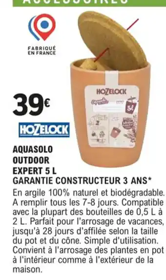 Aquasolo Outdoor Expert 5L