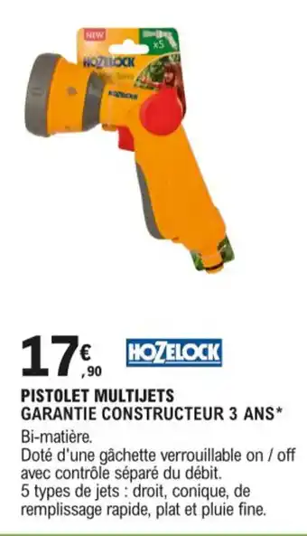 E.Leclerc Pistolet Multijets offre