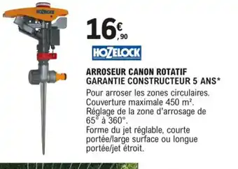 E.Leclerc Arroseur Canon Rotatif offre