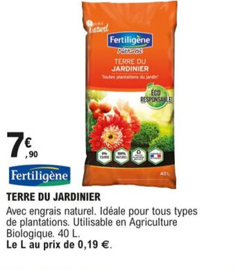 E.Leclerc Terre Du Jardinier offre