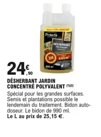 Desherbant Jardin Concentre Polyvalent