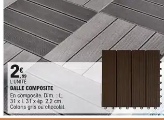 E.Leclerc Dalle Composite offre
