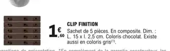 Clip Finition