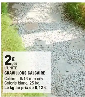 E.Leclerc Gravillons Calcaire offre
