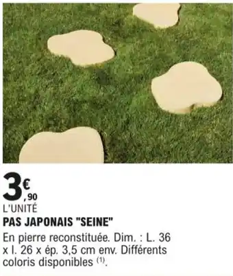 E.Leclerc Pas Japonais Seine offre