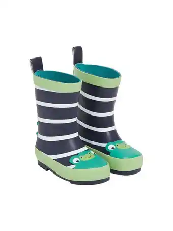 DPAM Bottes de pluie bleu marine à motif grenouille bébé garçon offre