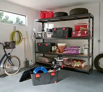 Castorama Étagère métal et bois offre