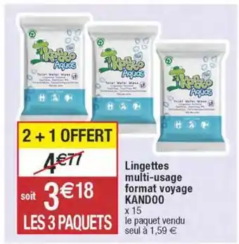 Migros Lingettes multi-usages offre
