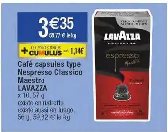Capsules de café lavazza