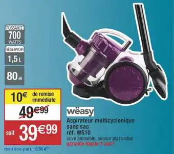 Migros Aspirateur offre