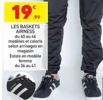 Stokomani Les Baskets Airness offre